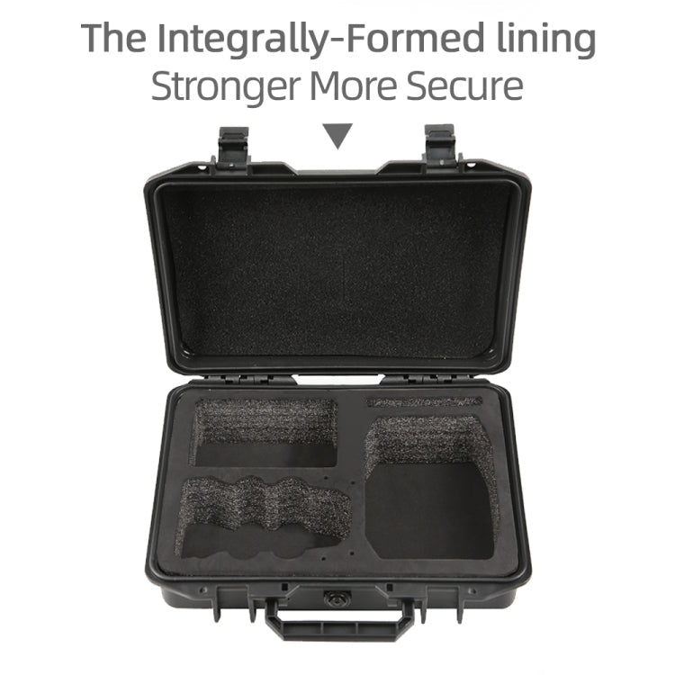 For DJI Mini 4K / Mini 2 SE / Mini 2 Suitcase Explosion-Proof Box Compatible With RC-N1 / N2, RC-N1 / N2 Black