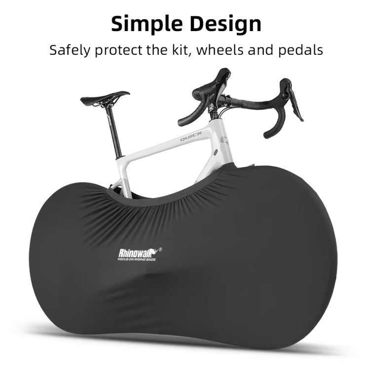 Rhinowalk RM266 26-27.5-Inch Mountain Bike 700C Road Bike Elastic Telescopic Loading Bag(Black)