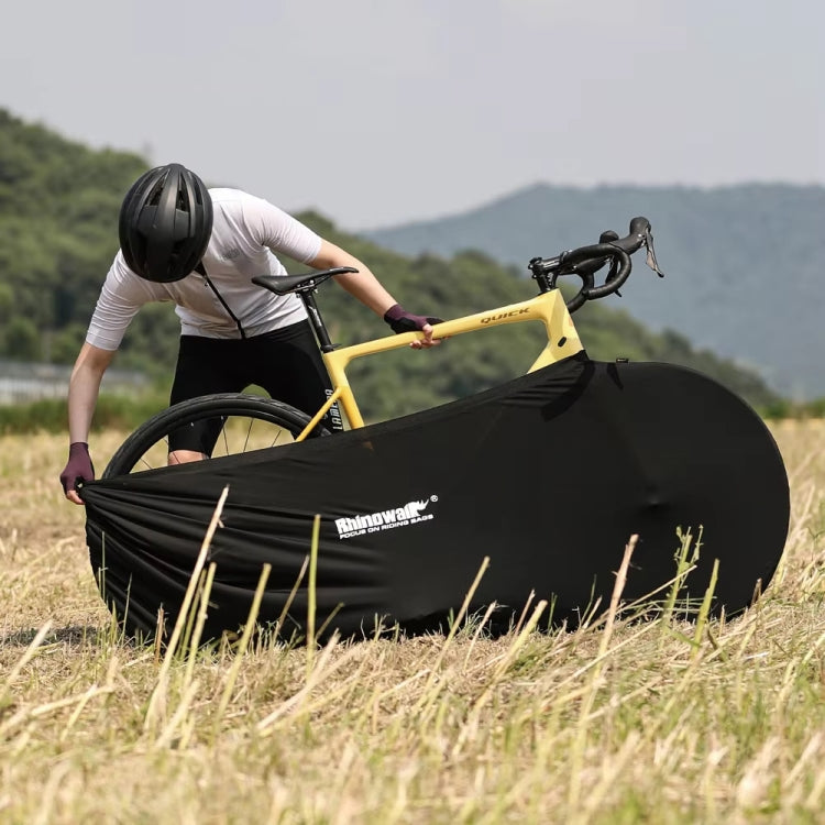 Rhinowalk RM266 26-27.5-Inch Mountain Bike 700C Road Bike Elastic Telescopic Loading Bag(Black)