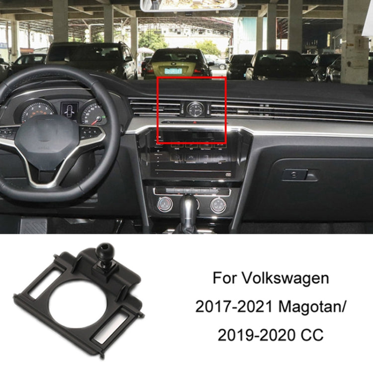 For Volkswagen Car Air Outlet Modified Mobile Phone Holder Base, 05-13 Touran, 08-12 Lavida, 08-12 Bora, 09-13 Golf 6, 11-15 Passat, For 11-18 POLO, 11-18 Touareg, 17-21 Magotan/19-20 CC, 14-20 Golf, 12-14 Sagitar, 12-14 Magotan                        ...