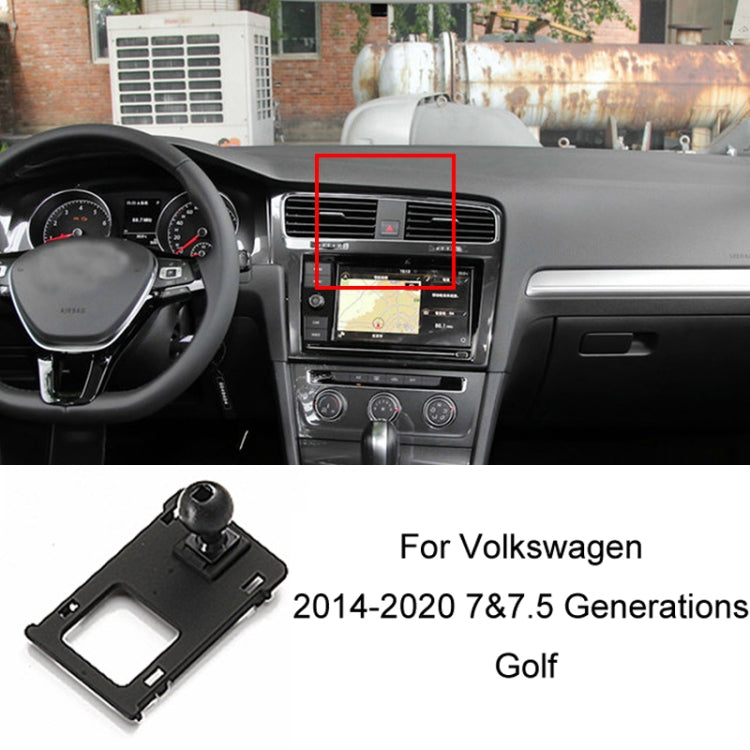 For Volkswagen Car Air Outlet Modified Mobile Phone Holder Base, 05-13 Touran, 08-12 Lavida, 08-12 Bora, 09-13 Golf 6, 11-15 Passat, For 11-18 POLO, 11-18 Touareg, 17-21 Magotan/19-20 CC, 14-20 Golf, 12-14 Sagitar, 12-14 Magotan                        ...