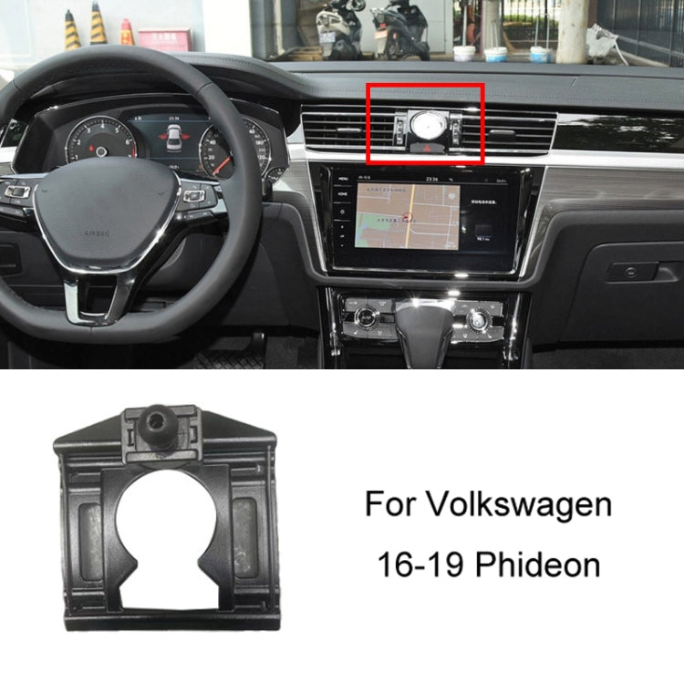 For Volkswagen Car Air Outlet Modified Mobile Phone Holder Base, 05-13 Touran, 08-12 Lavida, 08-12 Bora, 09-13 Golf 6, 11-15 Passat, For 11-18 POLO, 11-18 Touareg, 17-21 Magotan/19-20 CC, 14-20 Golf, 12-14 Sagitar, 12-14 Magotan                        ...