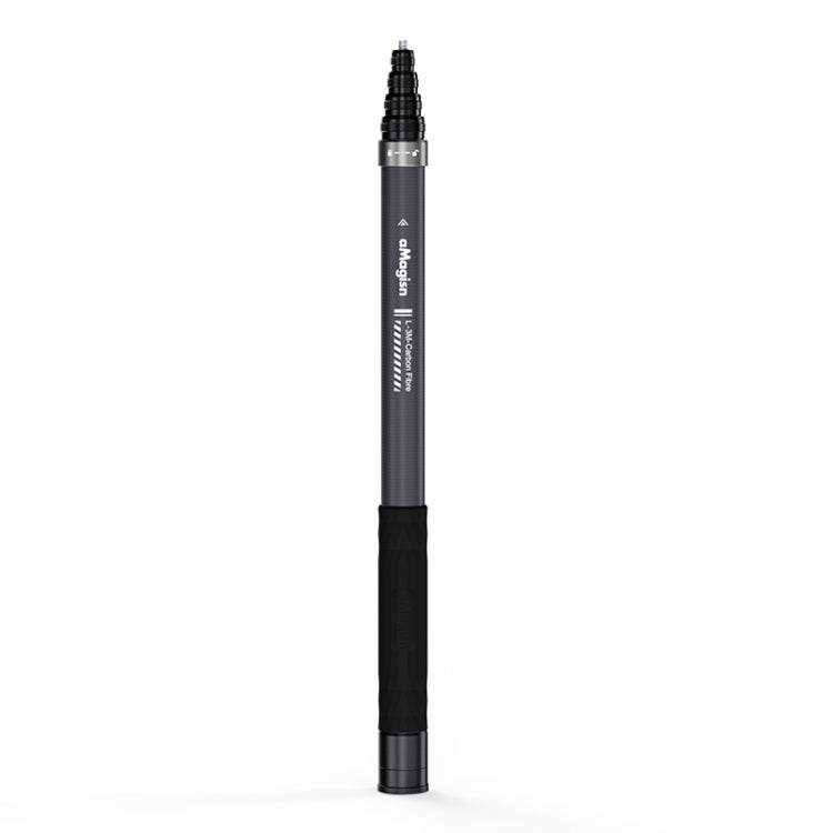 aMagisn 3m Carbon Fiber Invisible Selfie Stick Extension Rod for DJI, Insta360, GoPro and Other Action Cameras