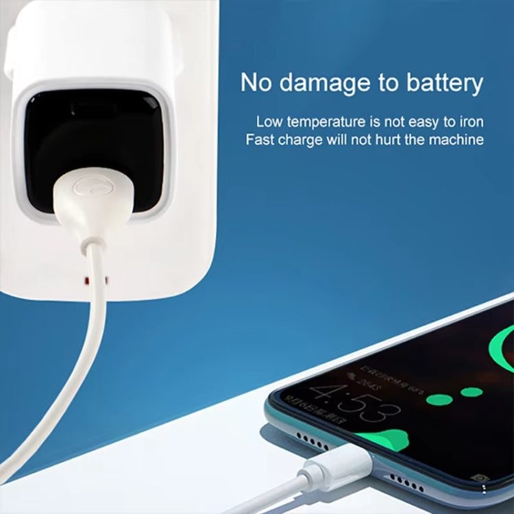 CYKE K02 30W PD+QC3.0 Mobile Phone Digital Display Fast Charger, Plug: US(White)