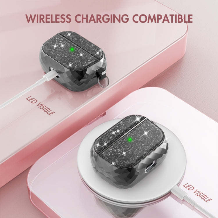 For AirPods Pro AhaStyle PT119 Wireless Earphone Split Hard Shell Protective Case(Pink)