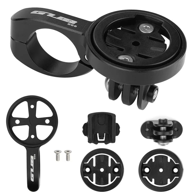 GUB 668 TT Handlebar Code Meter Extension Bracket For Gamin / Wahoo / Barrett / CATEYE Series(Black)