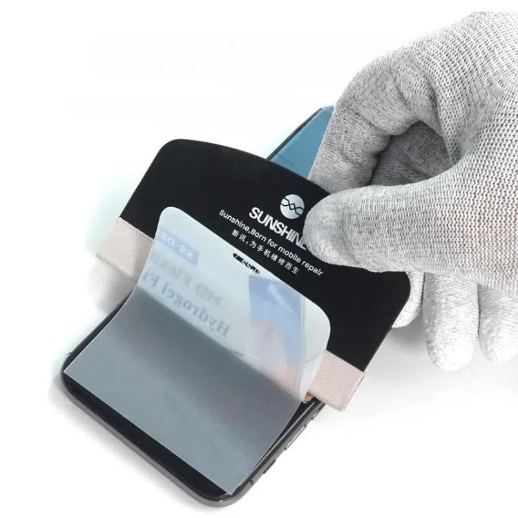Mobile Phone Tablet PCs Protective Film Scraper Hydrogel Film Screen Scraper Card, SUNSHINE SS-064B, SUNSHINE SS-064D, SUNSHINE SS-064F