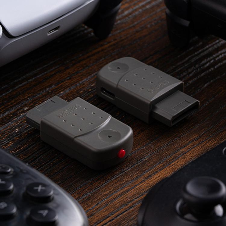 8BitDo Saturn Bluetooth Receiver – Wireless Joystick Adapter for Saturn & PC