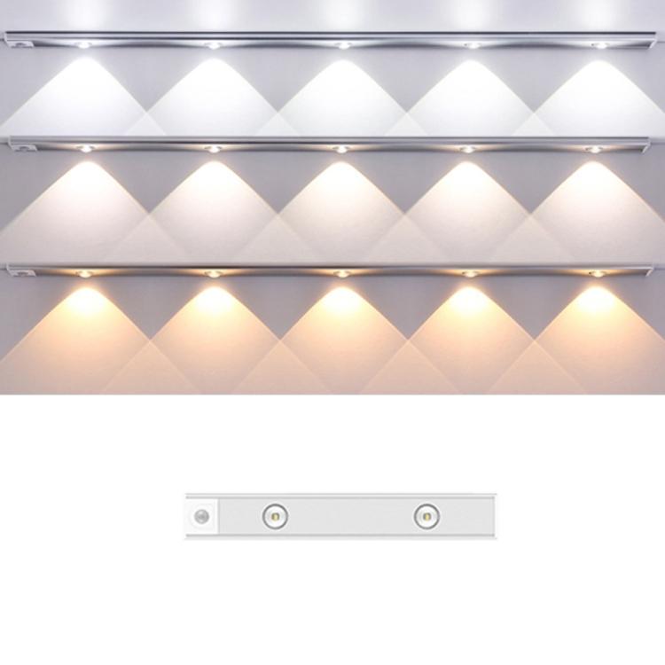 Rechargeable Motion Sensor Light Bar Cabinet Wardrobe Lamp With Remote Control, 20cm, 30cm, 40cm, 60cm, 80cm