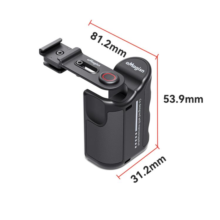 aMagisn Xplorer Grip Kit Street Vlogging Handle For Insta360, DJI Action, and GoPro Hero Series Action Cameras, For Insta360, DJI Action, and GoPro