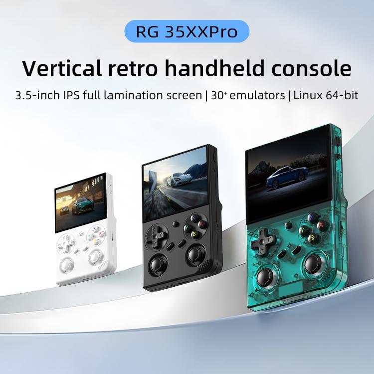 ANBERNIC RG 35XX Pro Retro Handheld Console – 3.5″ IPS, 64GB+128GB / 64GB+256GB