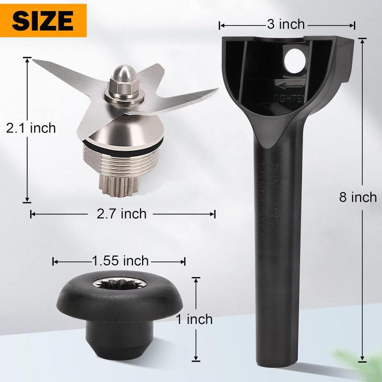 For Vitamix 5200 Stainless Steel Ice Breaker Accessory, VT Plastic Wrench