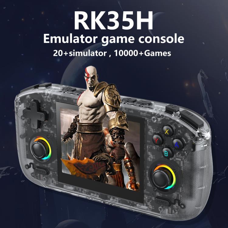 RK35H Open-Source Linux Handheld Console – 3.5″ 640×480, RK3326, 16–256GB
