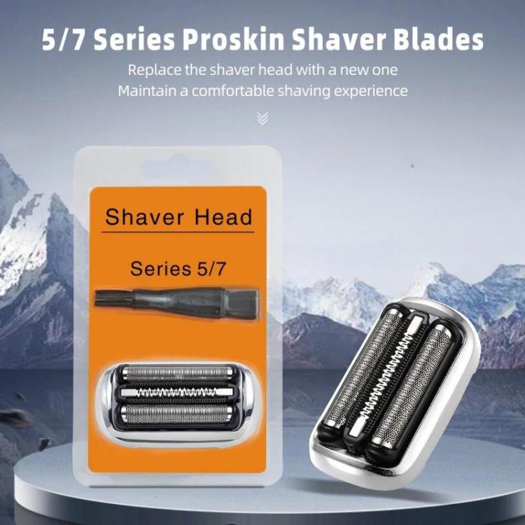 Replacement Blade For Braun Series 5 & 7 Shavers 52-A1000S, 50-B4200CS, 70-7027CS, 70-B7200CC, 53B, 73S