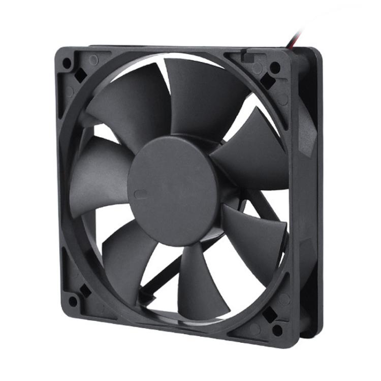 KunPeng DC12025SL12cm Oil-Impregnated Bearing DC Fan Freezer Cooling Fan, 12V, 24V