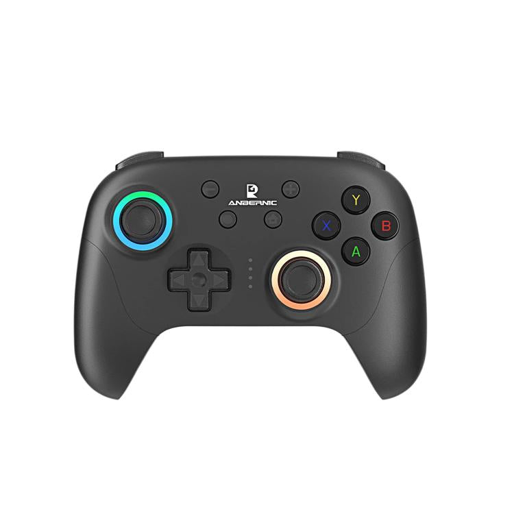 ANBERNIC RGP01 Multi-Platform Gaming Controller for PC/Switch/Steam With Hall Effect Joystick & Triggers, 3-Mode Connectivity, RGB, White, Black, Purple, With Receiver White, With Receiver Black, With Receiver Purple