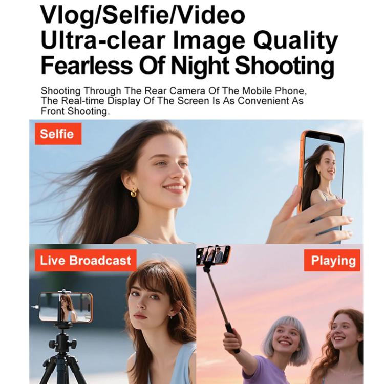 X3 Wired Smartphone Selfie Mirror Display – Rear Camera Selfie Screen