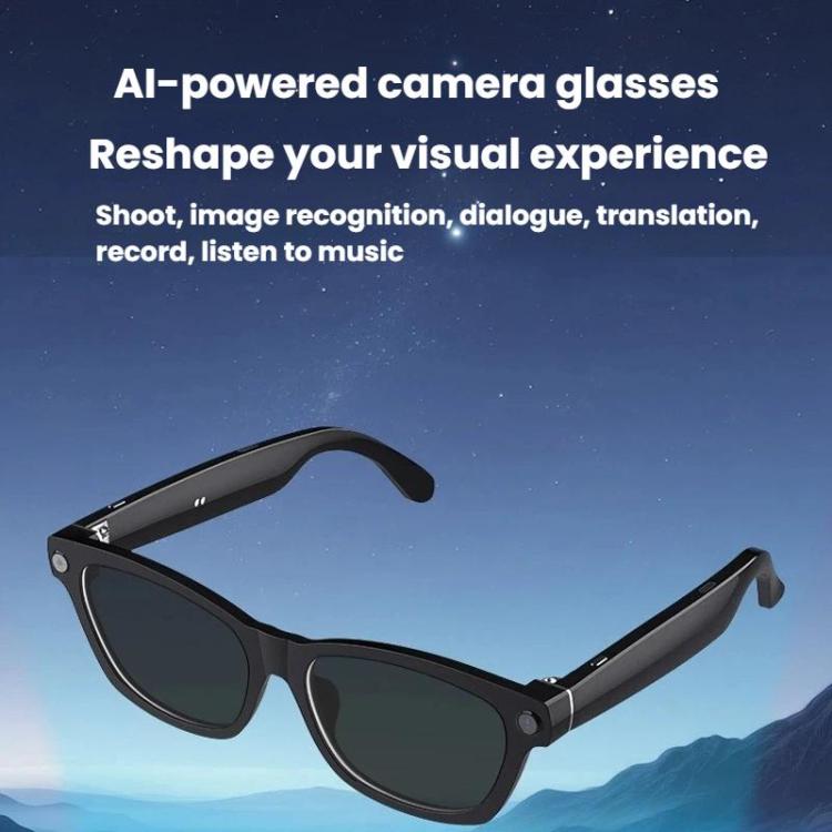 V03-T6 Smart Glasses with 8MP Camera, Wi-Fi Video & AI Translation