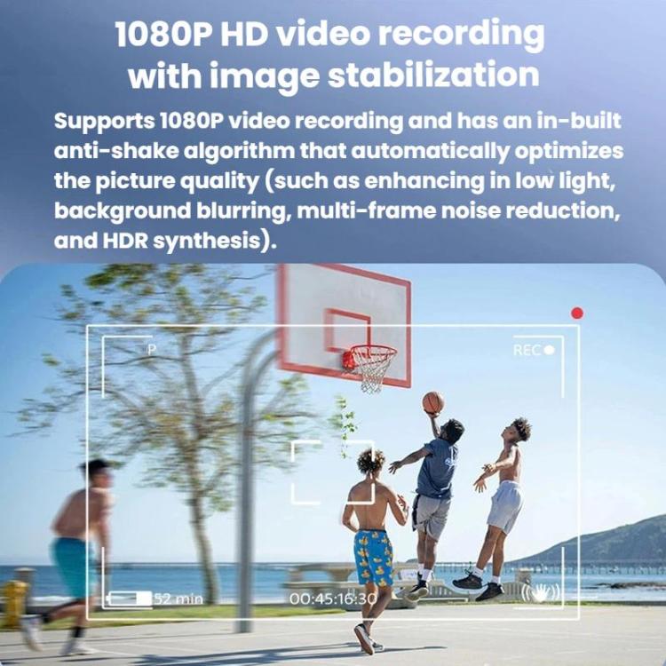 V03-T6 Smart Glasses with 8MP Camera, Wi-Fi Video & AI Translation