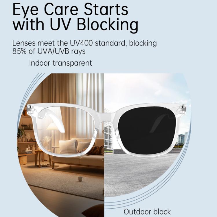 V6 Max UV Protection Smart Bluetooth Glasses with AI Assistant