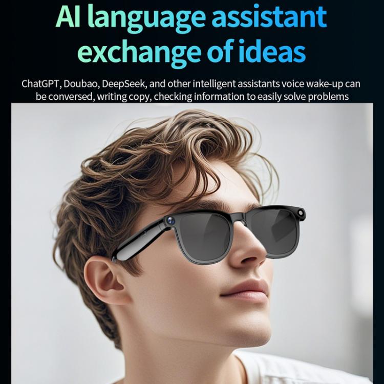 CY01 Smart AI Glasses with 8MP Camera, Video Recording & AI Translation