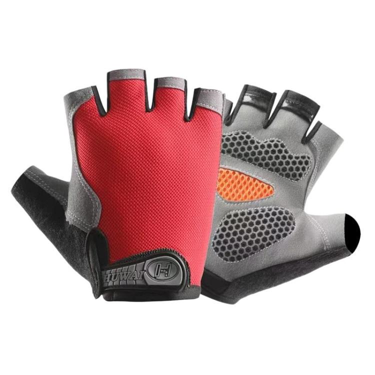 Breathable Half-Finger Gloves For Outdoor Fitness & Sports Non-Slip Wear-Resistant Mountaineering Fingerless Gloves, XL