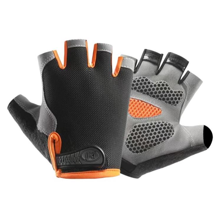 Breathable Half-Finger Gloves For Outdoor Fitness & Sports Non-Slip Wear-Resistant Mountaineering Fingerless Gloves, XL