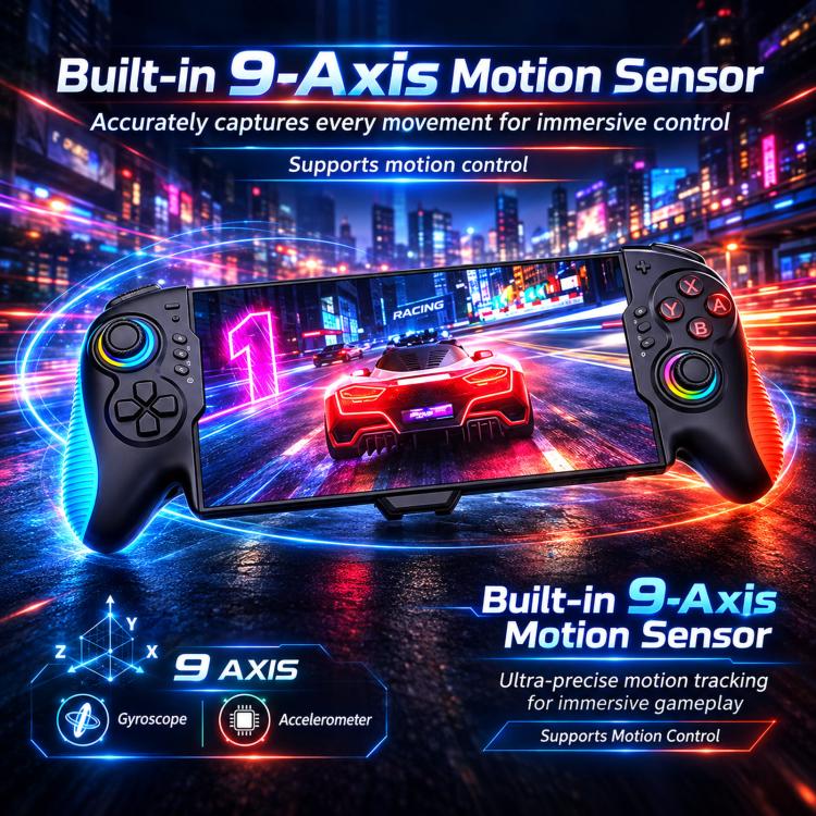 STK-7067B For Nintendo Switch 2 Plug & Play Controller With 9-Axis Gyro, Hall Effect Joystick & Card Storage
