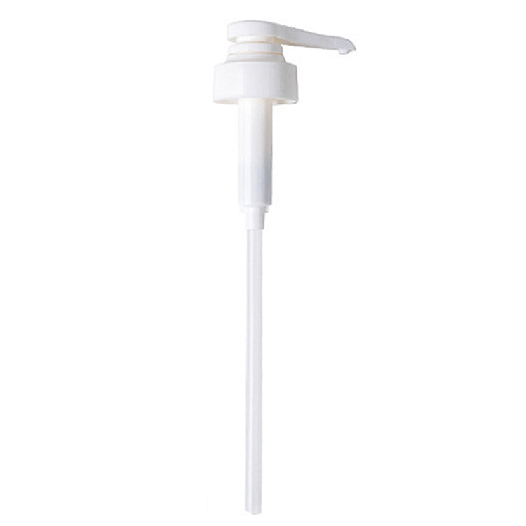 2pcs Household Fuel Consumption Quantitative Bottle Press Type Nozzle Pump Head, Plastic(White), Plastic(Black)