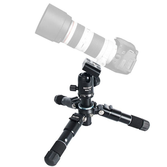 BEXIN Mate 10 Mobile Phone Camera Desktop Aluminum Alloy Tripod Mount Live Broadcast Selfie Stick Tripod, BEXIN Mate 10