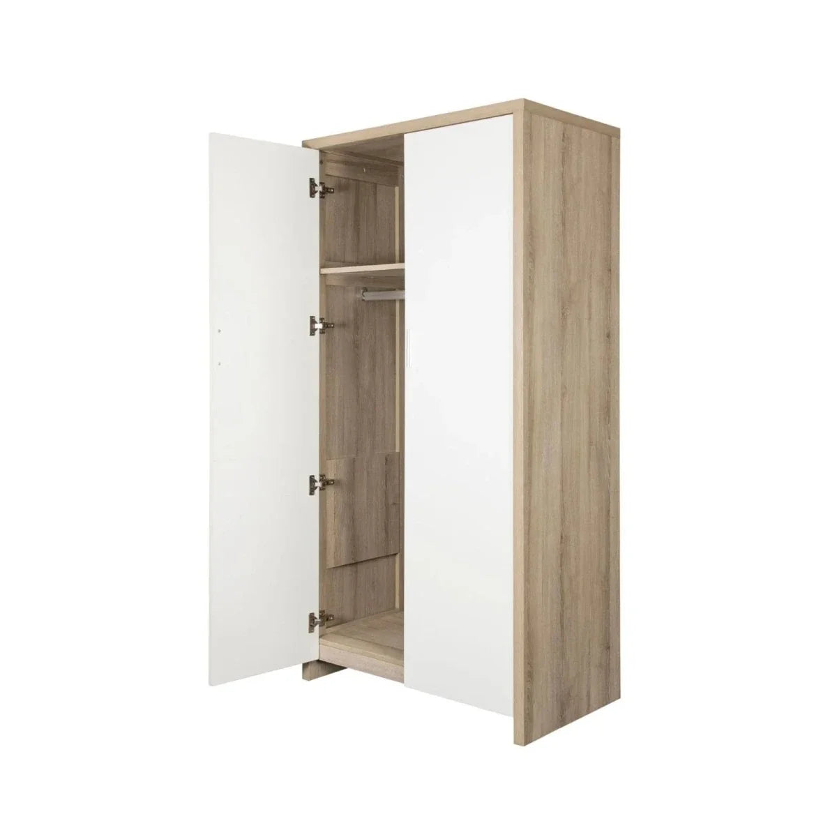 Tutti Bambini Modena Wardrobe - White/Oak