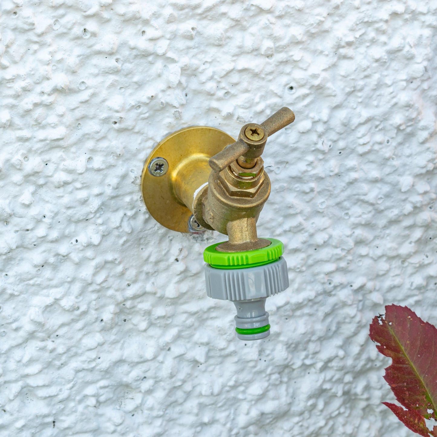 Female Tap Connector 3/4in or 1/2in BSP Female, Green Gray for Hose Pipe Fitting