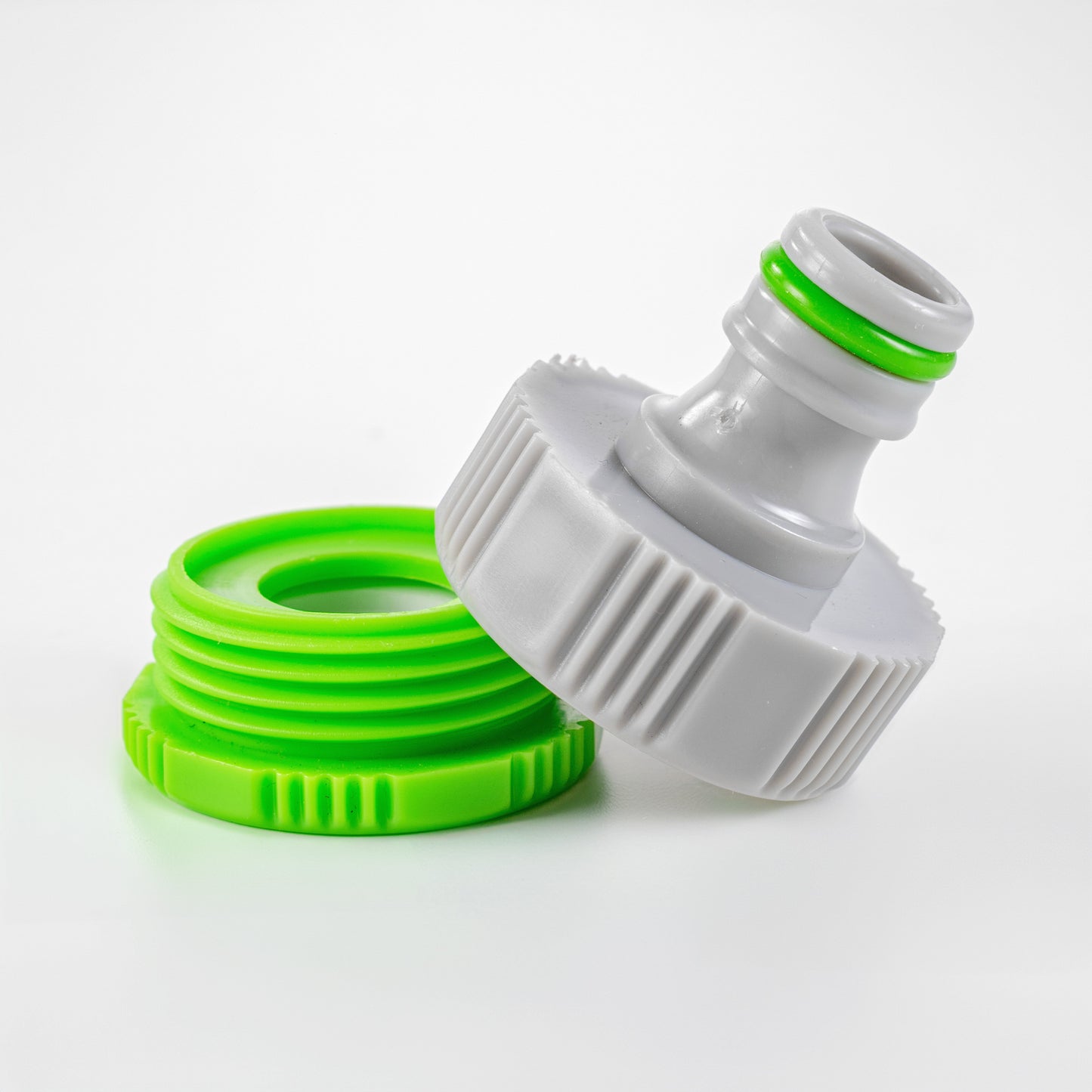 Female Tap Connector 3/4in or 1/2in BSP Female, Green Gray for Hose Pipe Fitting