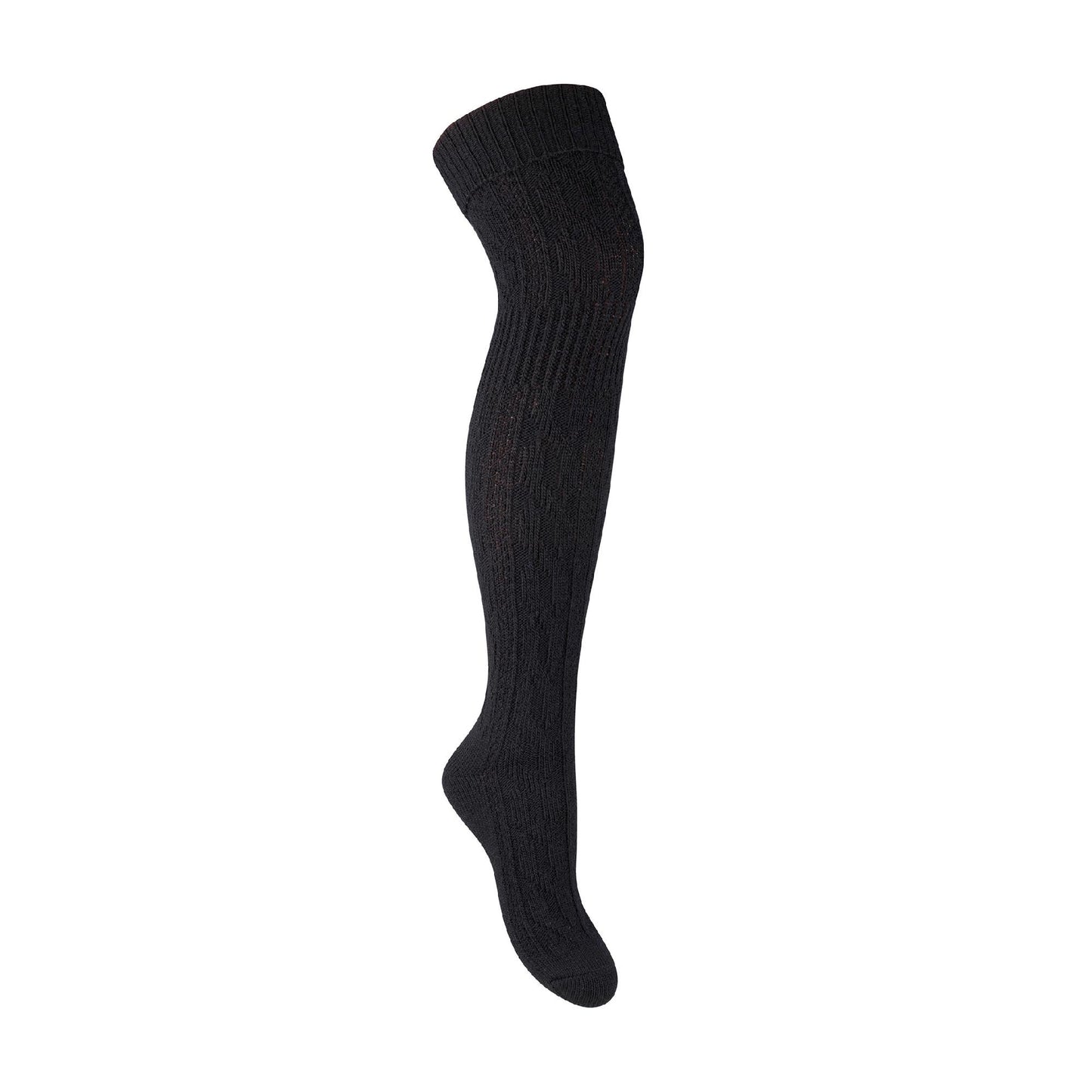 1 Pack Ladies Over The Knee Wool Socks (2 Sizes)