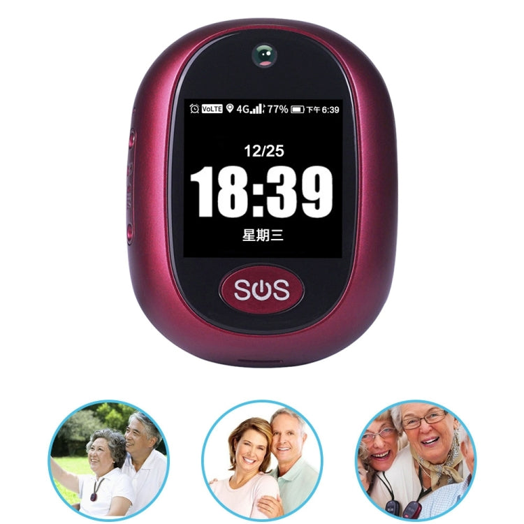 REACHFAR RF-V45-A Mini Touch Screen GPS Smart Tracker Pendant, Support SOS / Camera / Health Management / 4G LTE, For Asia/Europe/Africa, RF-V45-A Touch Screen
