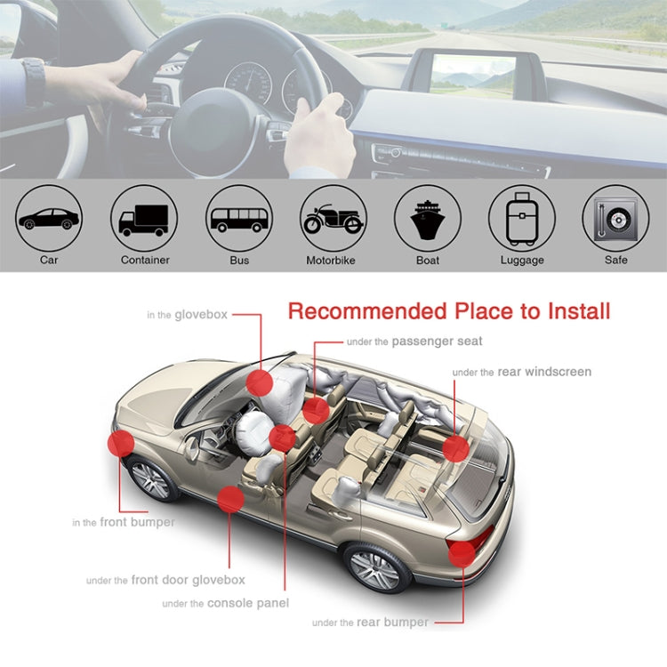 TK209B Car Truck Vehicle Tracking 3G GSM GPRS GPS Tracker, TK209B 3G