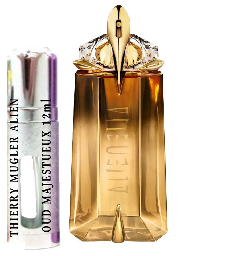 THIERRY MUGLER ALIEN OUD MAJESTUEUX samples discontinued fragrance