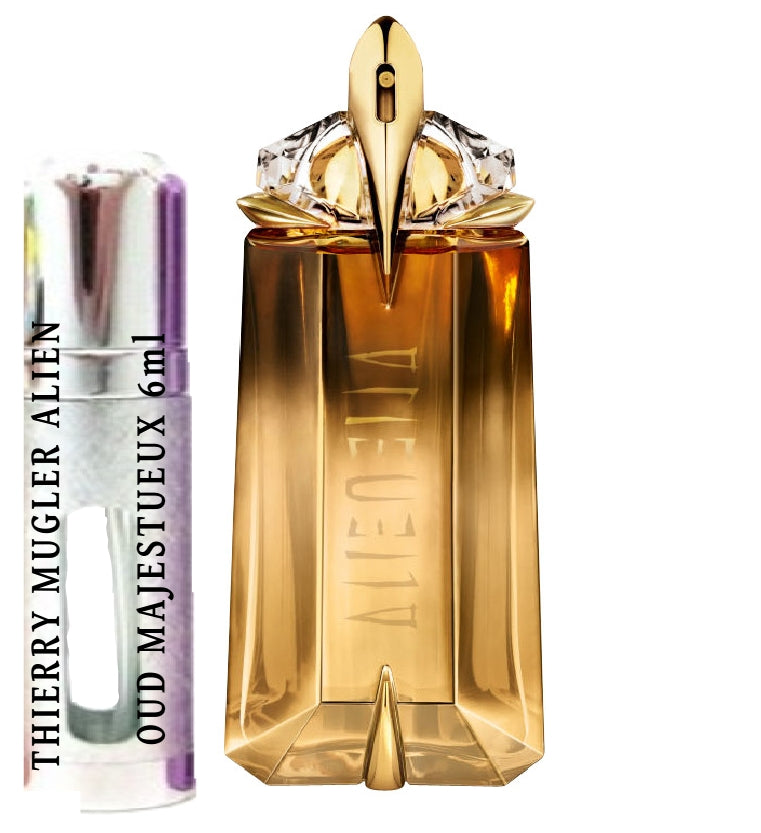 THIERRY MUGLER ALIEN OUD MAJESTUEUX samples discontinued fragrance