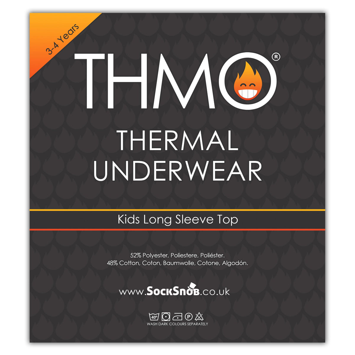Kids Super Soft & Warm Long Sleeve Thermal Top