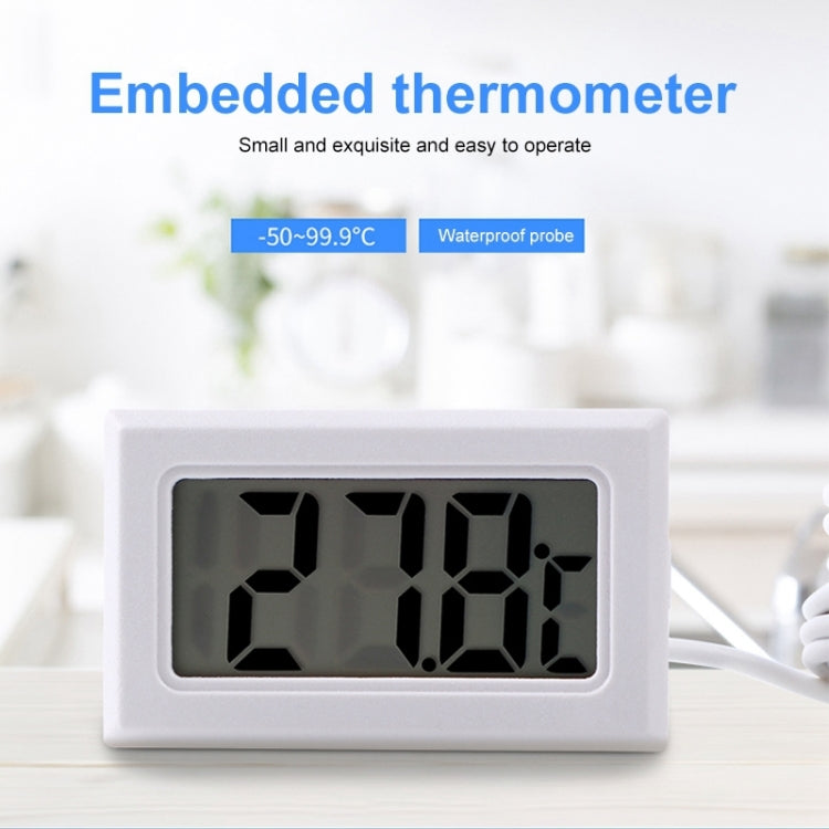 Mini LCD Indoor Digital Thermometer (Celsius Display), (Celsius Display) (Black), (Celsius Display) (White)