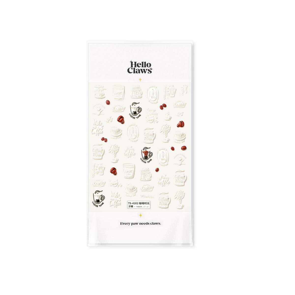 Hello Claws | Coffee Time Nail Deco Sticker