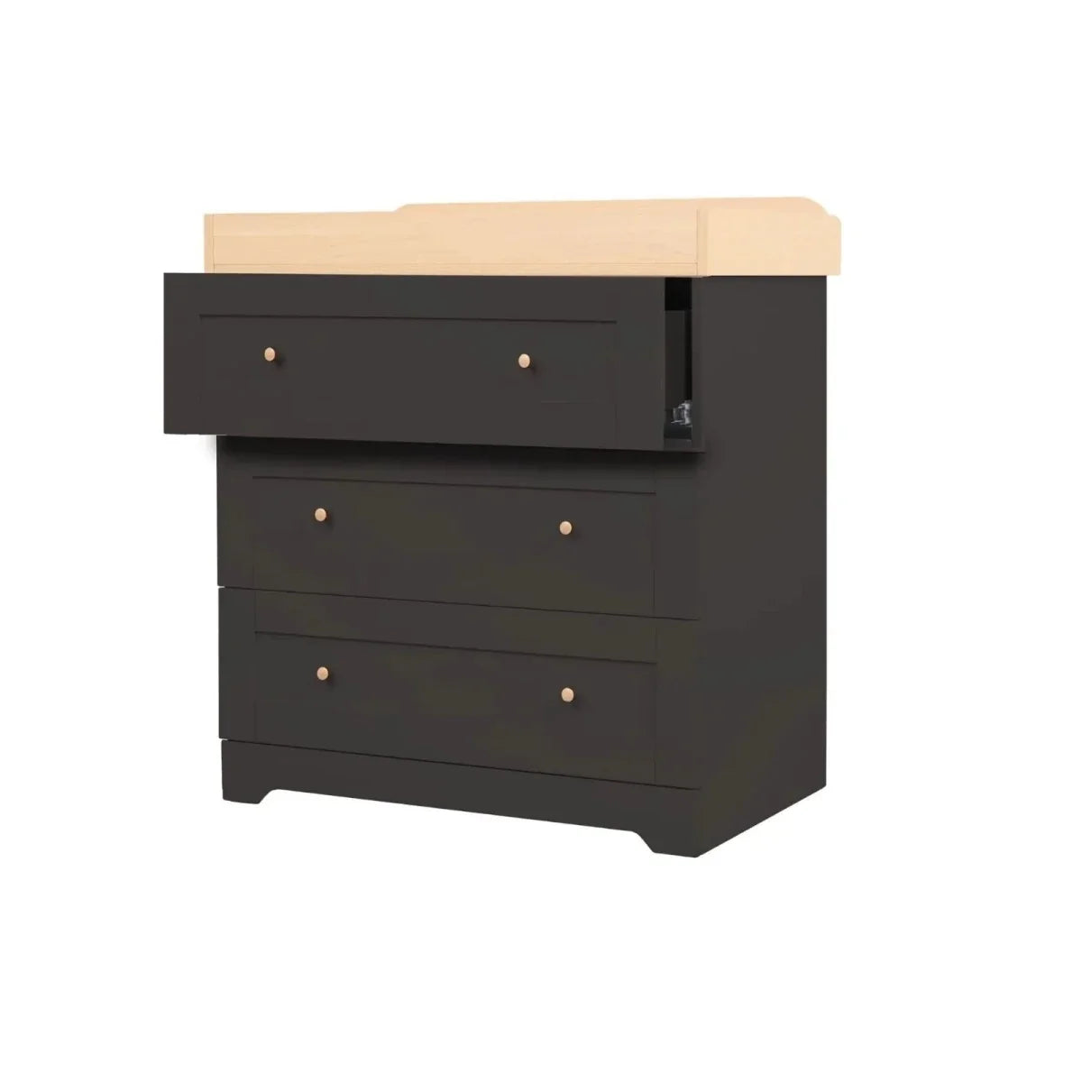Tutti Bambini Rio 3 pcs Room Set - Slate/Honey Oak