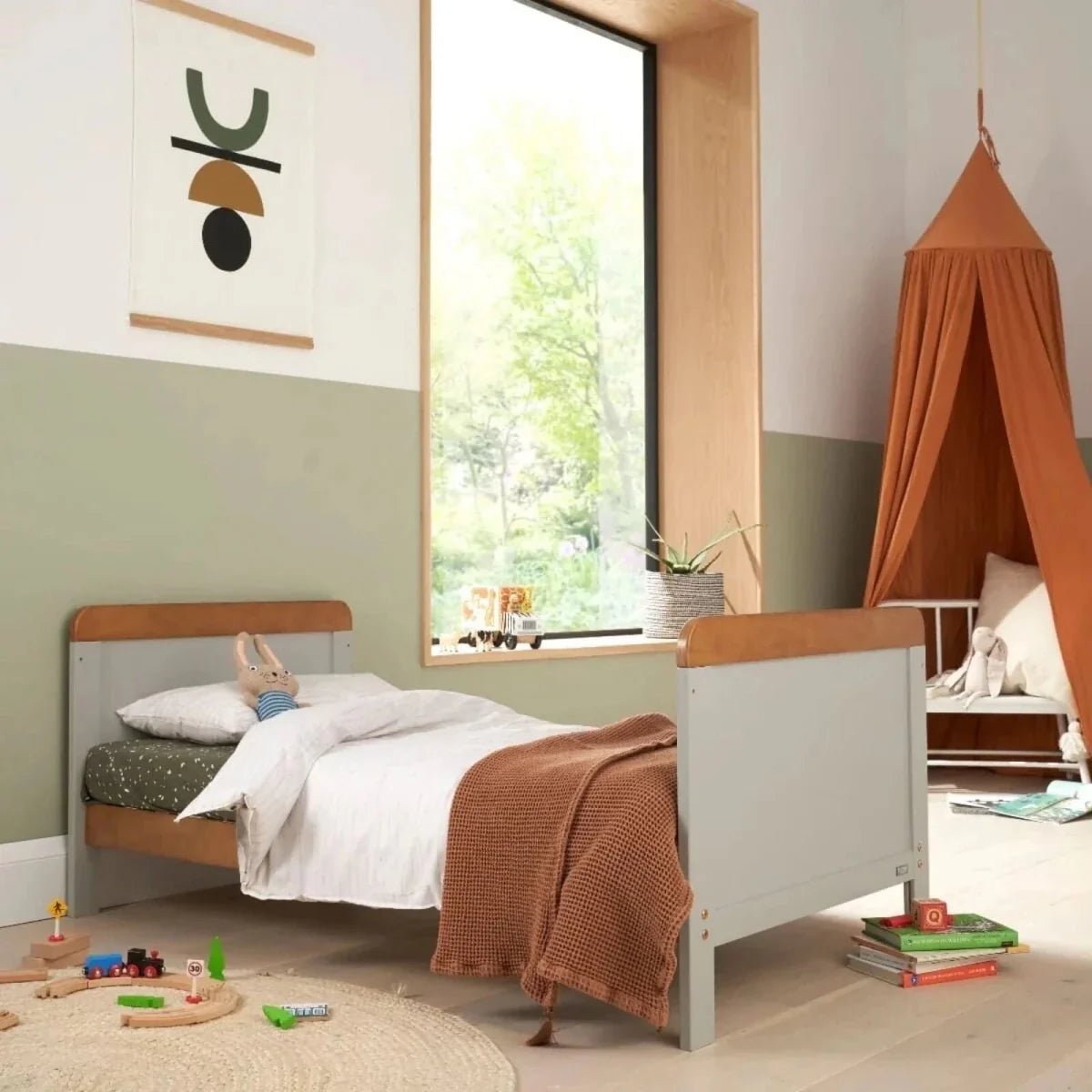 Tutti Bambini Rio 3 pcs Room Set - Dove Grey/Honey Oak