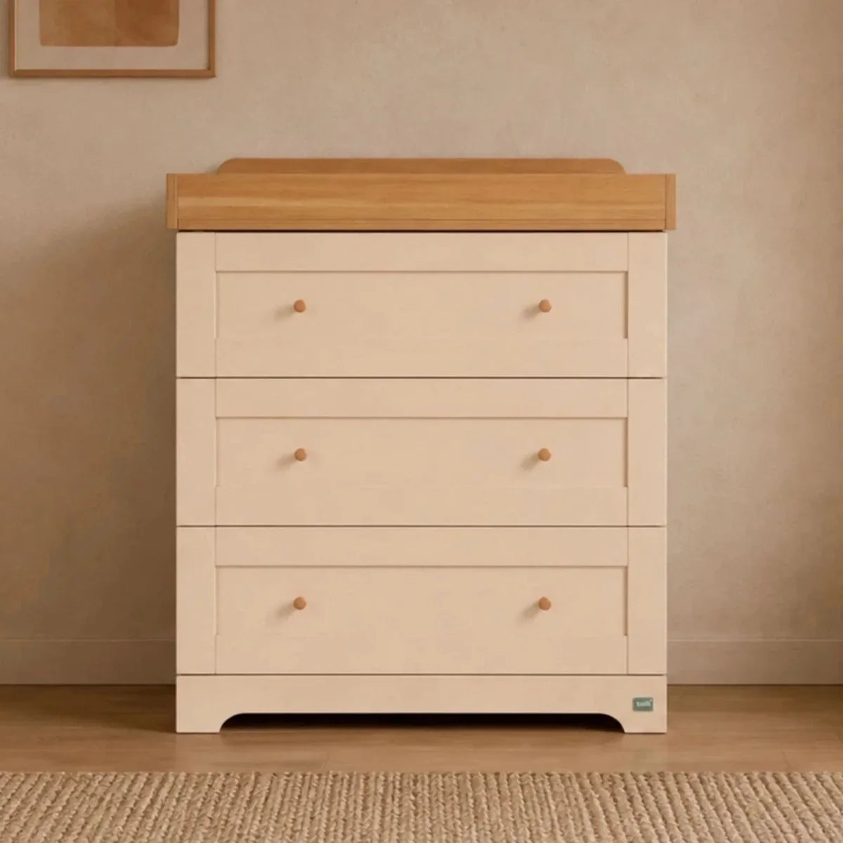 Tutti Bambini Rio 3 pcs Room Set - Cashmere / Honey Oak