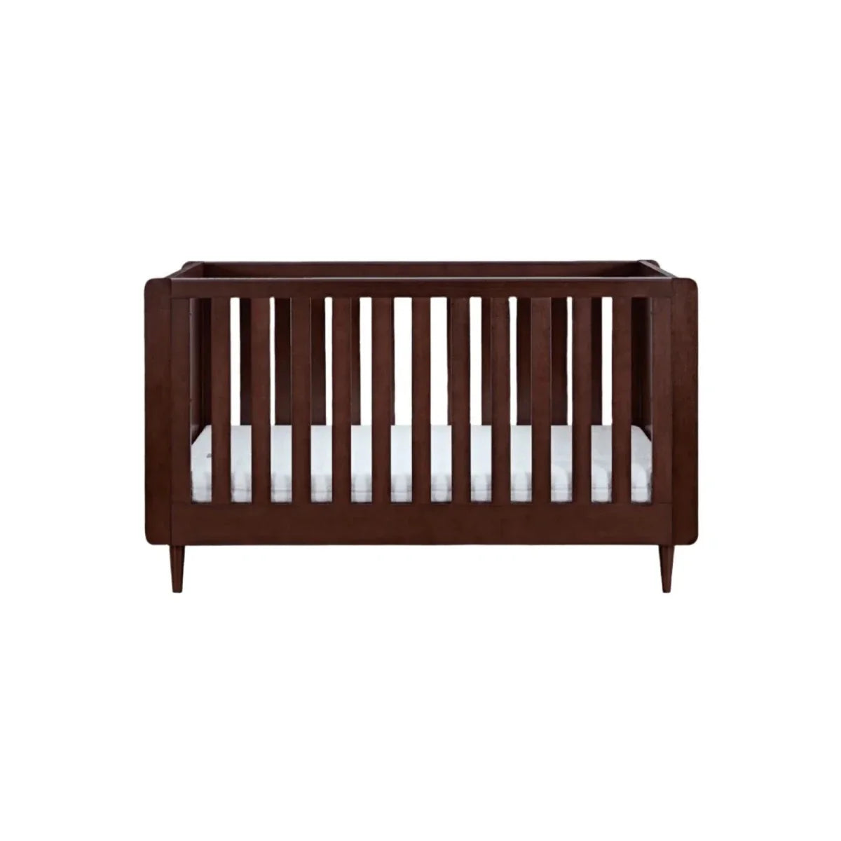 Tutti Bambini Japandi Cot Bed - Warm Walnut