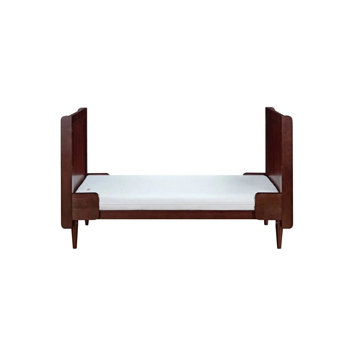 Tutti Bambini Japandi Cot Bed - Warm Walnut
