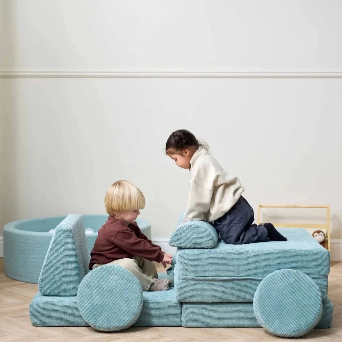 Tutti Bambini Playrama Montessori Kids Play  Sofa - Ocean Stone