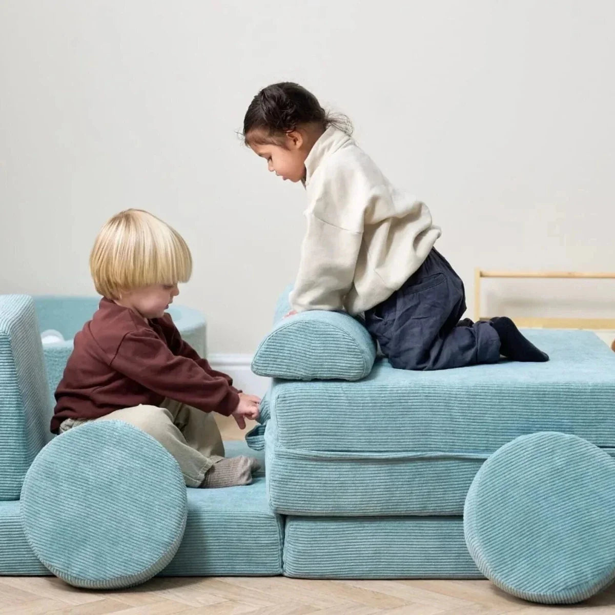 Tutti Bambini Playrama Montessori Kids Play  Sofa - Ocean Stone