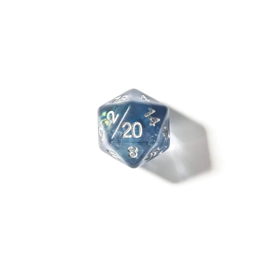 Spectral Chill | Soft Edge Dice | Resin | 7 Piece Set
