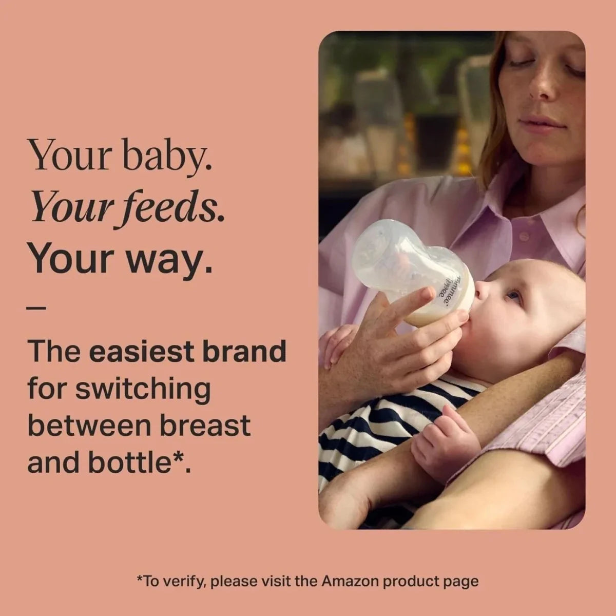 Tommee Tippee Closer to Nature Baby Bottles 260ml Pack of 2
